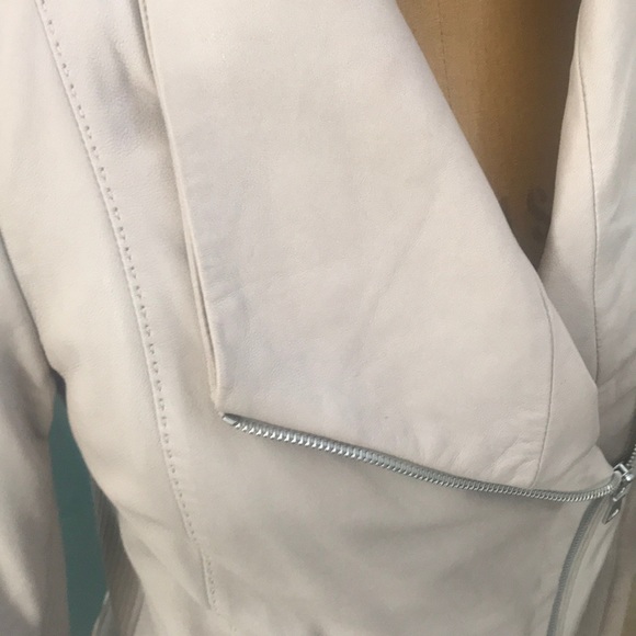 NWOT Vince Scuba Leather Jacket - soft pink color - Picture 3 of 10